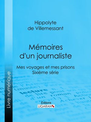 cover image of Mémoires d'un journaliste